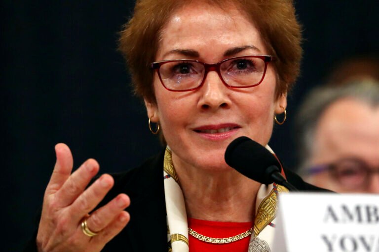 Former Ambassador Marie Yovanovitch on the war in Ukraine, Trump, and her memoir