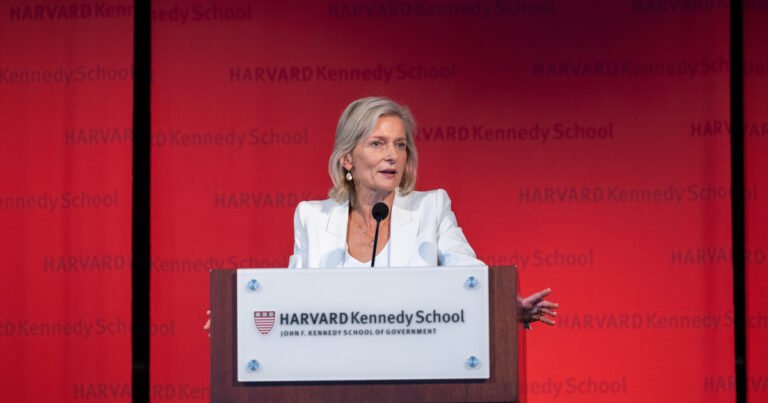 Zanny Minton Beddoes MPA 1992 asks HKS graduates to drive change amidst challenge