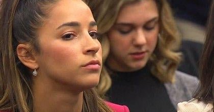 Olympic gymnast Aly Raisman confronts Larry Nassar in court