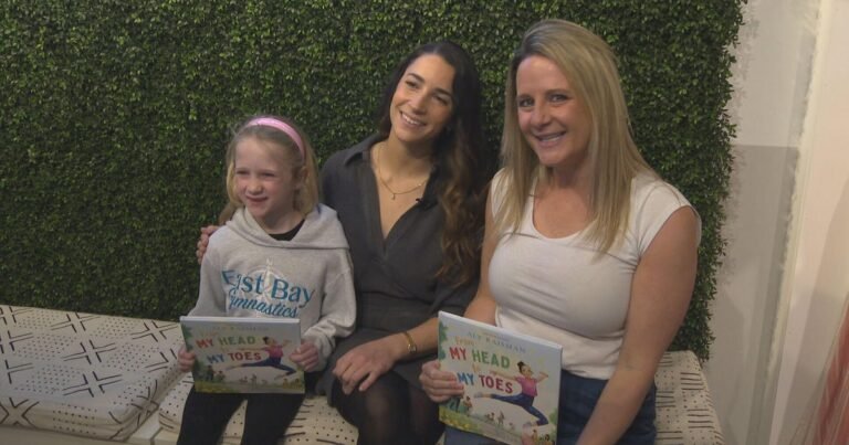 Needham native Aly Raisman says writing new children